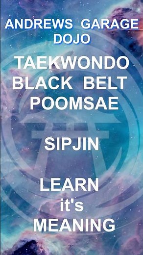 Sipjin Taekwondo Black Belt Form 5 Meaning #taekwondo #taekwondopoomsae #taekwondoforms #tkd #sipjin