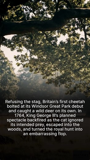 24K views · 430 reactions | The first cheetah in Britain was a royal gift that led to a chaotic hunt and a famous painting. | The History Page | Facebook