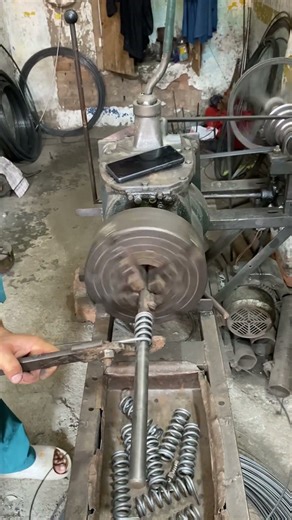 5 Inch Heavy-Duty Spring Making Process | Satisfying Machine Work