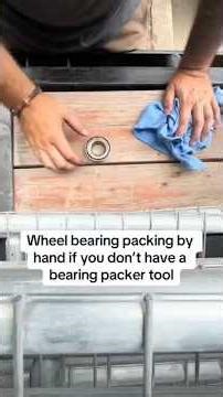 How to hand pack your wheel bearings!
