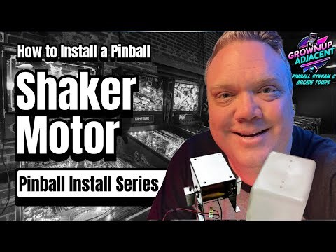 Install a Shaker Motor in a pinball machine - A how to guide