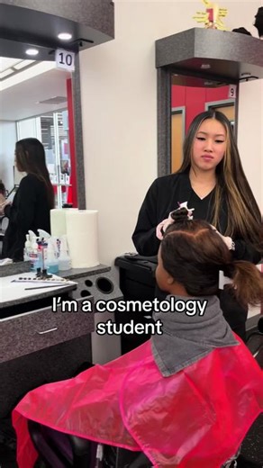 Cosmetology Student Life: Trends with Teacher 🥰