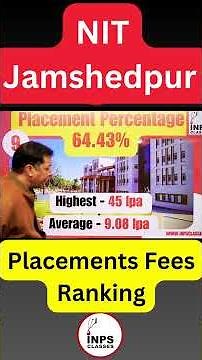 NIT Jamshedpur (NIT JSR) Placements, Fees & Hostel Reality 2025 | Full Review