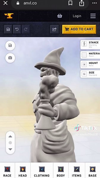 Tell me this isn’t peak NPC shopkeeper energy 🛒⚔️. Overpriced potions, garbage discounts, and somehow still smug about it 😂. Who’s dealt with that vendor before? 👀 Create your own minis at the link in bio! 🎲 #dndminiatures #ttrpgcommunity #dndtok #dndmemes #tabletopgames