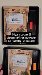 🌱 Did you know 68 microgreen seed varieties can be grown on reusable grow mediums? We get asked about seed compatibility all the time, so we finally put everything we’ve learned into one easy guide Not every microgreen seed behaves the same when grown on reusable grow mediums or hydroponically. The biggest factors that determine whether a seed works are seed size, root behavior, and germination preferences Here’s the basic breakdown: ✅ Seeds that work well Medium-to-large seeds with manageable 