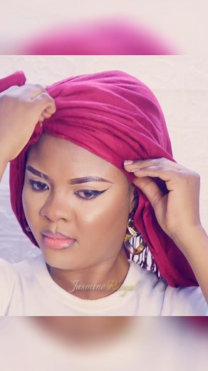1.4M views · 15K reactions | Wow 朗 Quick & EASY Headwrap / Turban Style. #headwrap #turban #turbanstyles #scarfstyle #scarftutorial #headwrapturban #headwraptutorial #diy #beauty #fashion | Jasmine Royal | Facebook