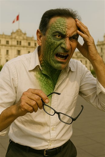 Martín Vizcarra se transforma en Lagarto y se devora a Keiko Fujimori INTELIGENCIA ARTIFICIAL IA #keiko #MartinVizcarra #lagarto | Richard Monterrey