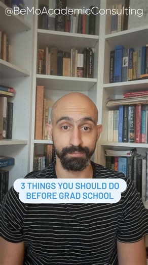 Thinking about applying to grad school? Wondering about what you should do before you embark on this journey? Join me to learn about the top three steps you need to take before embarking on this exciting journey! #collegestudent #gradstudent #student #gradschool #gradschooladvice #gradschooltips #phdstudent #graduatestudents #gradschoollife #gradlife #bemo #bemoacademicconsulting #bemore | BeMo Academic Consulting Inc | Facebook