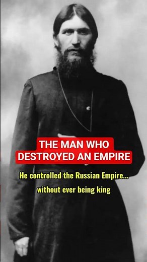 Rasputin: The Man Who Secretly Controlled an Empire?! #history #facts #shorts