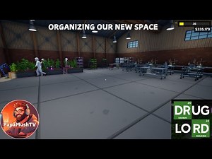 Organizing our NEW space and BUILDING up that XP | DRUG LORD TYCOON