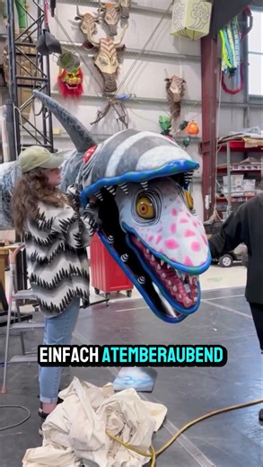 How giant puppets are made