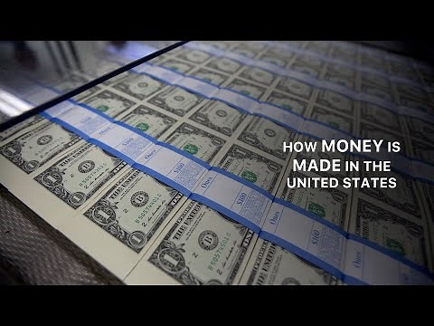How is paper money made in the USA