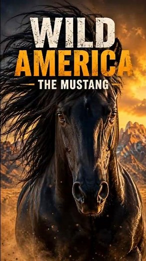 🇺🇸 America’s Wild Mustang: Born to Run Free 🐎