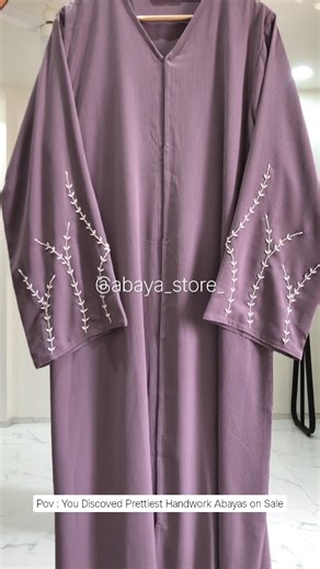 The Abaya Store on Instagram: "Bestselling Handwork Abayas on Pre Ramadan Sale ❣️ Original Price : Rs 3599/- Sale Price : Rs 3099/- Fabric Options : Indonesian zoom , Polyweave and Dubai Nida. Also customisable in our Korean Nida ( Sale Price : Rs 3399/-) Color & Size customisations available. Abaya comes with a Premium Chiffon Hijab. #RamadanAbaya #abayaindia #abayafashion"