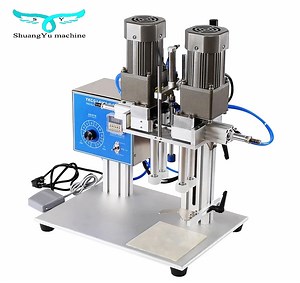 [Hot Item] Semi-Auto Glass Bottle/Jar Vacuum Capping Machine Glass Bottle Vacuum Sealing Machine