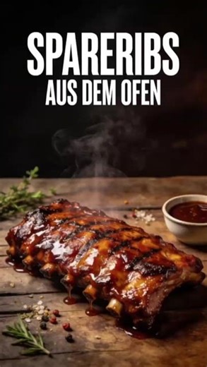 Spareribs aus dem Ofen – butterzart & voller Geschmack!