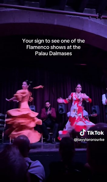 This is where the famous “strut” song from cheetah girls starts!!! #barcelona #flamenco