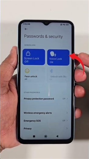 How to Set Voice Lock 🔐 | Voice Command Lock | Voice Lock Setting