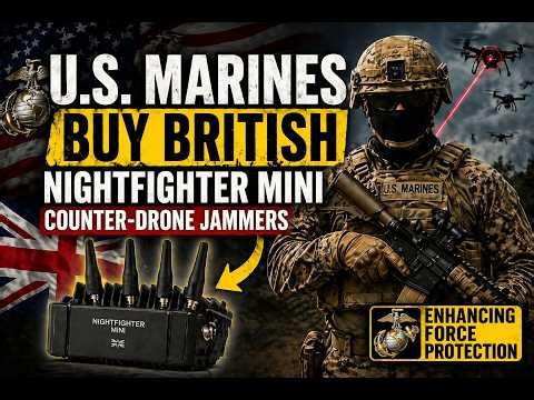 U.S. Marines buy British NightFighter Mini counter-drone jammers