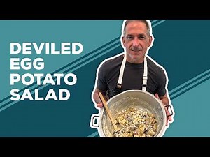 Love & Best Dishes: Deviled Egg Potato Salad Recipe | Memorial Day Side Dish Ideas