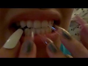 ASMR UP CLOSE 📸 teeth tapping + teeth scratching 🦷 + camera tapping + nail biting 💅🏻