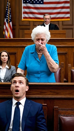 My son pointed at me in front of the judge and said, “This old woman only knows how to waste what she doesn’t deserve.” He was demanding the entire fortune my husband had left me in his will. The judge nodded, and his lawyer smiled, confident of victory. Then I said three words that made the judge turn pale. The courtroom in Broward County, Florida smelled like paper, polish, and cold certainty. My palms were flat on the dark wooden table, shaking so hard I could feel my wedding ring tapping lik