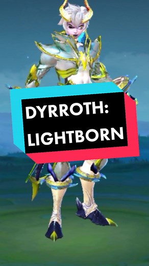 Dyrroth Lightborn Skin: Hero MLBB Evolution