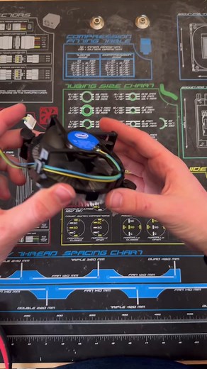 Upgrading Intel Stock Cooler with 17K RPM Fan for Better PC Cooling