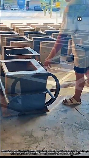 U-Shaped Drainage Ditch