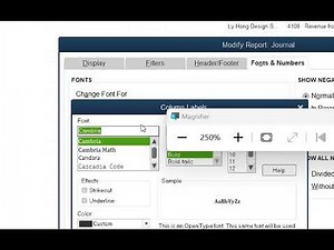 How to Report Journal to PDF File in QUICKBOOKS
