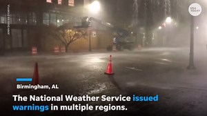 Tornado warnings go out amid severe weather across the US