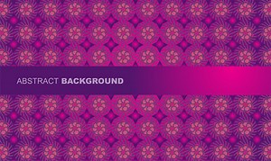 Geometric seamless pattern with gradient color