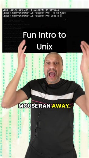 New to Unix or Bash? This is a fast, visual walkthrough of the core terminal commands every beginner should know: where you are, how to move, how to create files, and how to inspect what’s running. No fluff.