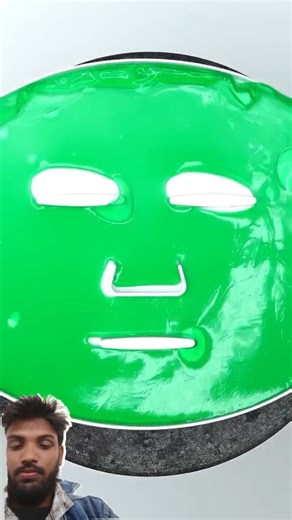 Red Face Mask and Green Face Mask ASMR #facemask#facemaskcover #dreammask#stylishmask #clearfacemask