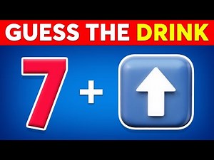 Can You Guess The DRINK By Emojis? 🍹🥤 Popular Drink Edition | Quiz Dino