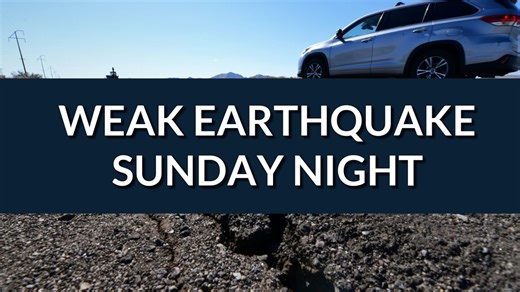 Weak earthquake shakes North Alabama Sunday night