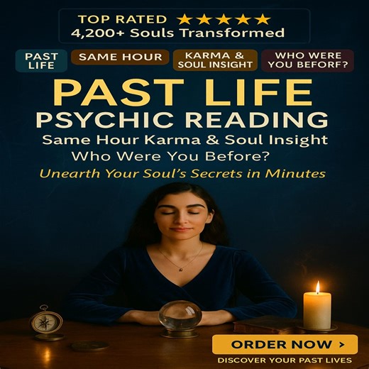 Past Life Psychic Reading – Regression, Soul Contracts & Clairvoyant Insight | Same Hour PDF - Etsy
