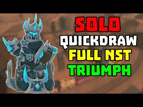 SOLO QUİCKDRAW FULL NST TRİUMPH + EASY GUİDE | TDS Tower Defense Simulator