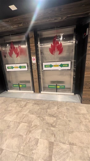 Have you ever seen a fire curtain for an elevator lobby before? They’re starting to make their way around Massachusetts.