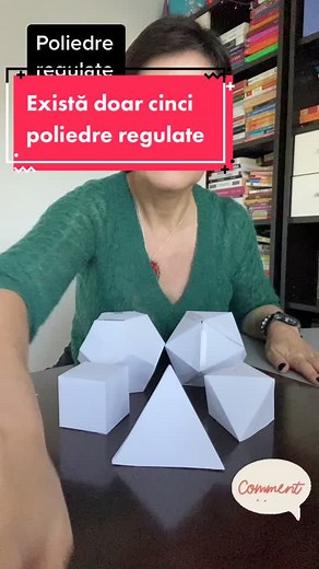 Descoperă cele cinci poliedre regulate