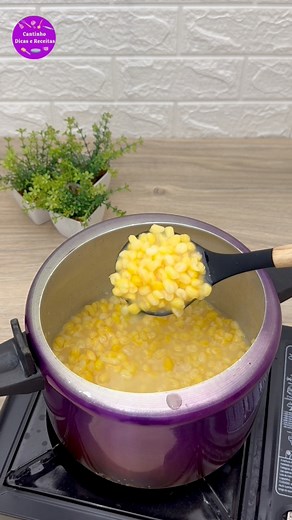 Canjica amarela assim é muito melhor! #canjicaamarela #canjica #receitas #receitadoce #CANJICAA | Cantinho Dicas e Receitas