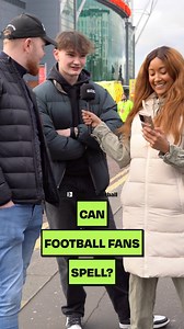 Can football fans spell? 😅 #football #footballquiz #mufc #oldtrafford | Planet Football