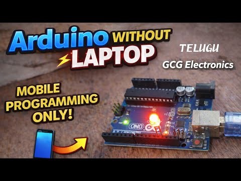 Arduino LED Blinking Using Mobile Phone | Arduino in Mobile for Beginners #part1 #arduinoproject