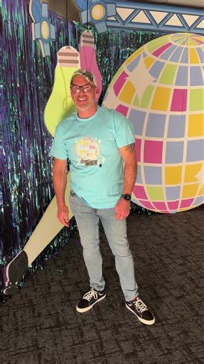 Here's a peek of our new stage decorations for Illumination VBS! Lava Lamps, Eight Foot Mirrored Ball, Spot Lights, Hanging Lights, Colorful sign, trusses and more! See the Bundle options for better savings. Everything available by Thursday, February 12!! AAL YOU NEEE FOR VBS: https://mrmarksclassroom.com/shop/light-of-the-world-vbs/stage-decorations-light-of-the-world/large-mirror-ball-bundle/ | Mr. Mark's Classroom