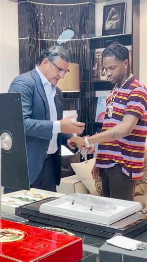 Jacob Arabo Showcases Iconic Pieces to Travis Scott