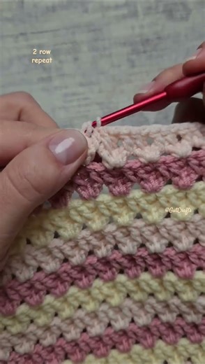 Lace Relief 2 Row Repeat Crochet Pattern |FPDC Stitch |Crochet Blanket #crochettutorial #easycrochet