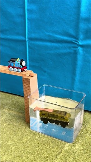Thomas pushes Diesel 10 into the water #thomasandfriends #accidentshappen