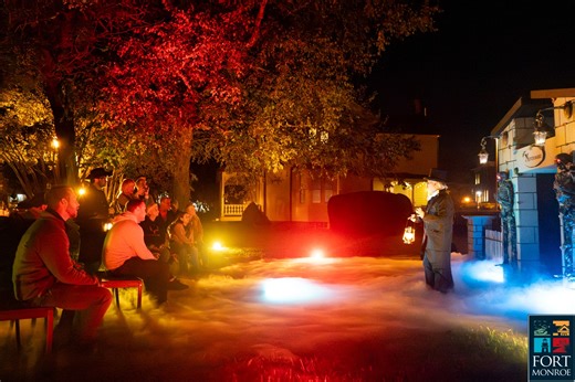 👻 Who you gonna call? Discover Fort Monroe! This Halloween, we’re taking you behind the scenes of one of the fort’s most hauntingly popular events — the Fort Monroe Ghost Walk. 👀 Join us as we revisit eerie footage from this year’s walk and sit down with its creator to uncover how history and mystery come together in this spine-tingling experience. Happy Halloween from Fort Monroe! 🎃 Thank you to Old Dominion Ghost Hunters and JMT VEGAN Eats for joining us this year! | Fort Monroe at Old Poin