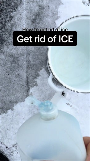 Cómo eliminar el hielo sin sal ni productos químicos