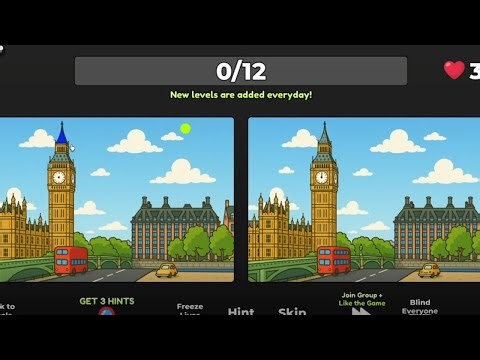 Find the Differences - How to Complete Level 53 (Roblox)